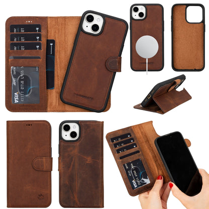 Casper Leather iPhone 15 Plus Wallet Case | MagSafe-5