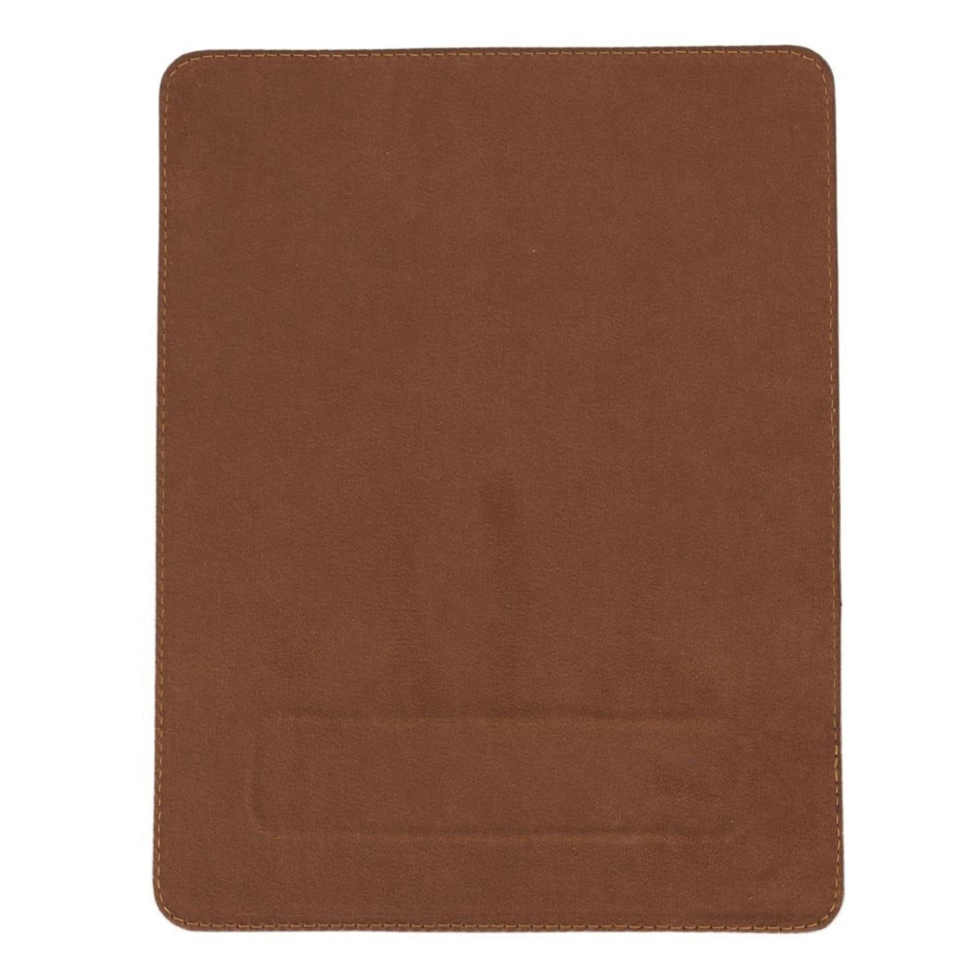 Boulder Full-Grain Leather Mouse Pad with Hand Support-1