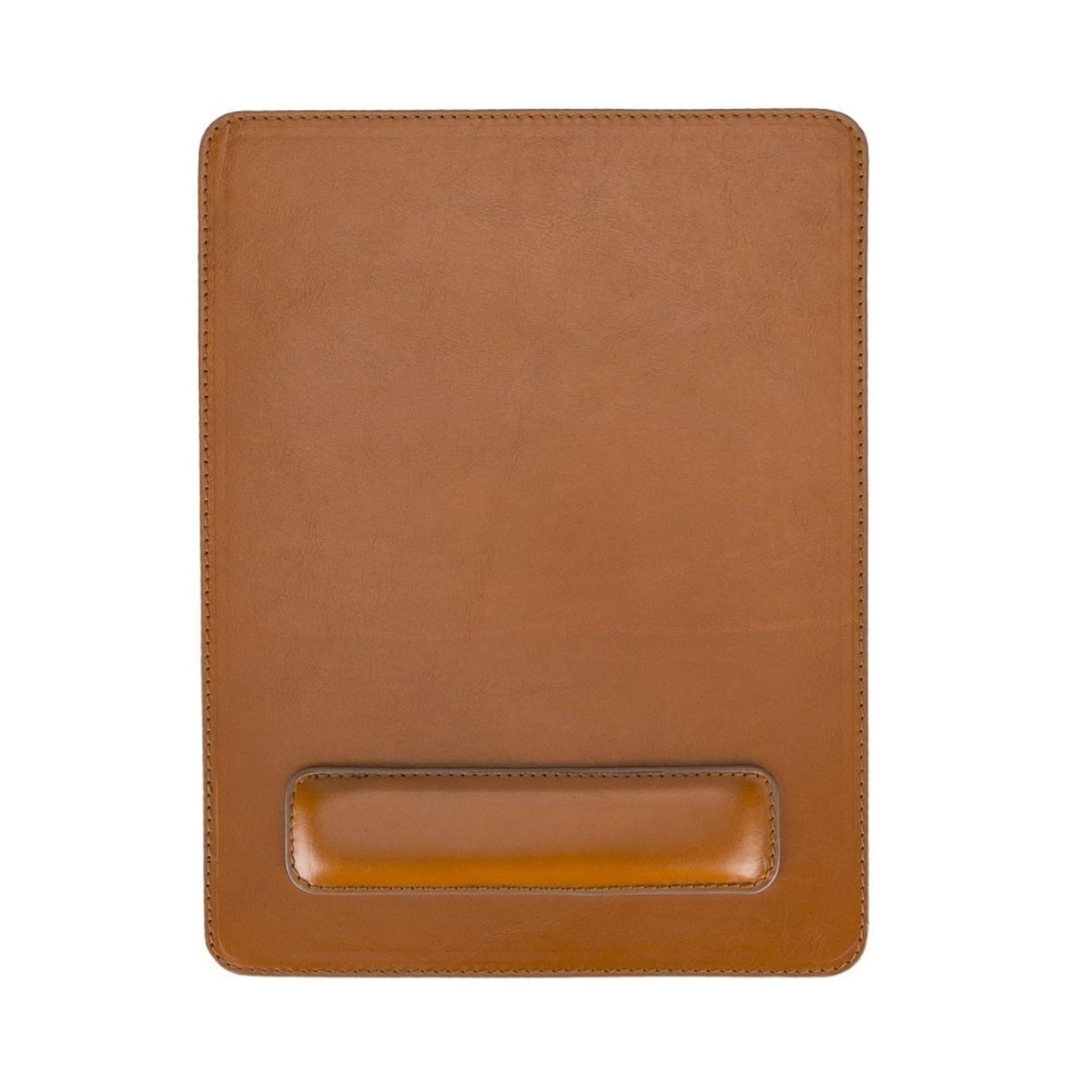 Boulder Full-Grain Leather Mouse Pad with Hand Support-2