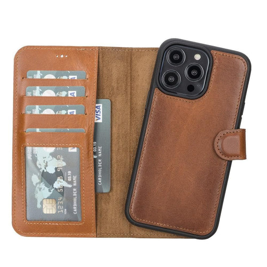 Casper iPhone 12 Series Detachable Leather Wallet Case-0