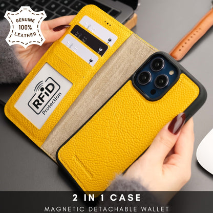 Casper iPhone 16 Pro Leather Wallet Case | MagSafe-11