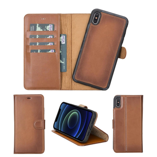 Casper iPhone XS Max Leather Wallet Case-0