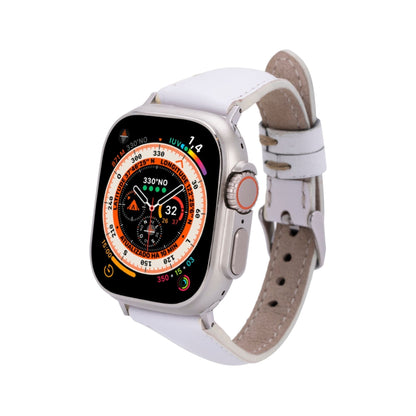 Evansville Slim Leather Bands for Apple Watch 9, Ultra 2 & SE-10