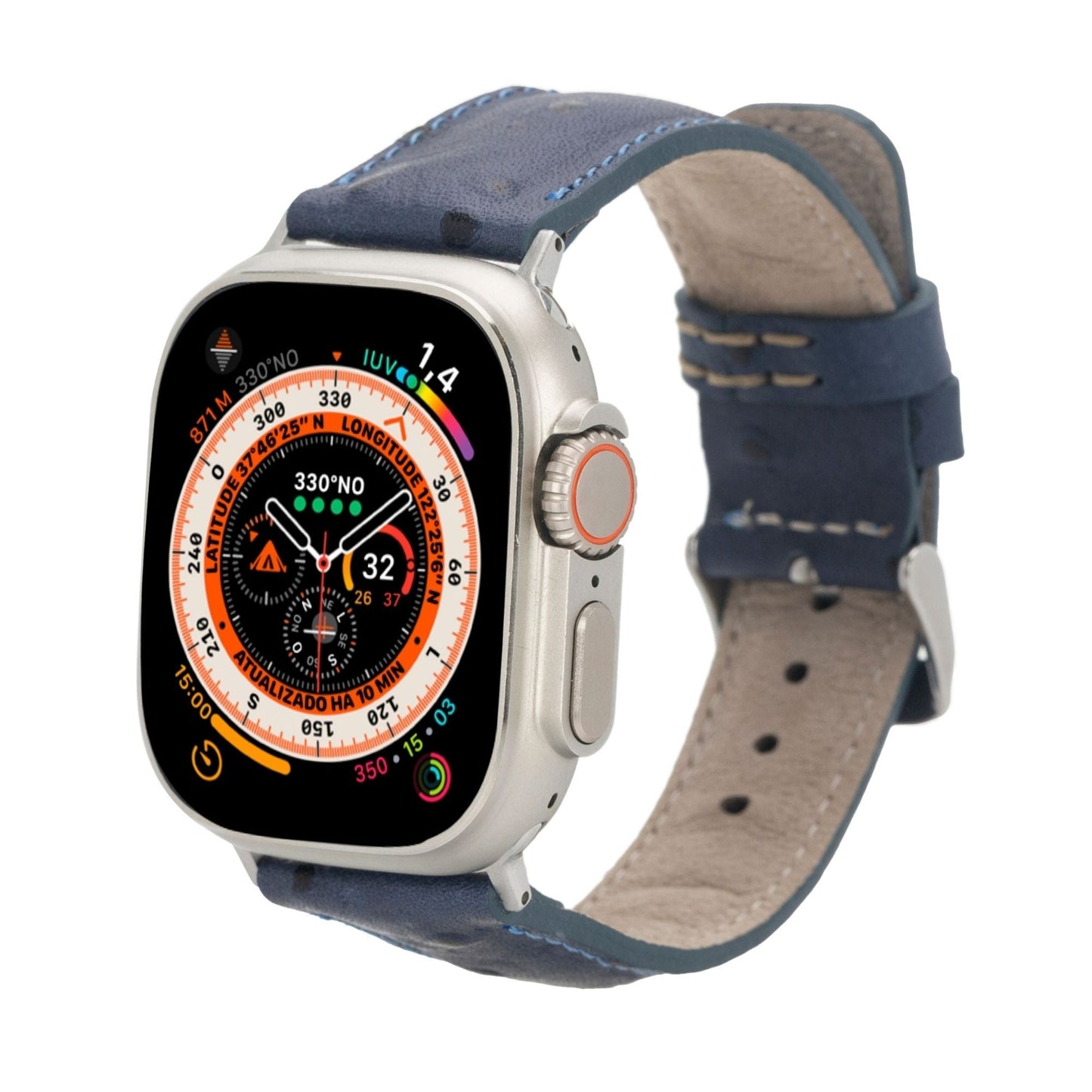 Guernsey Leather Bands for Apple Watch 9, Ultra 2 & SE-5