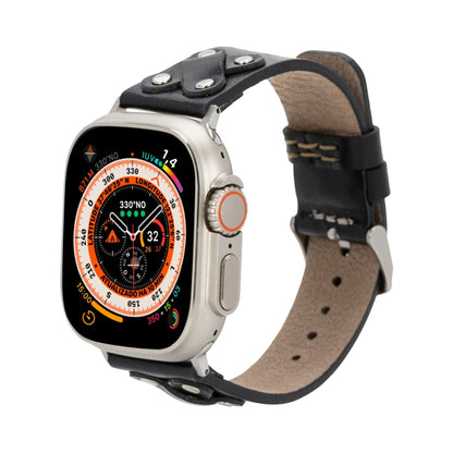 Hulett Leather Bands for Apple Watch 9, Ultra 2 & SE-9