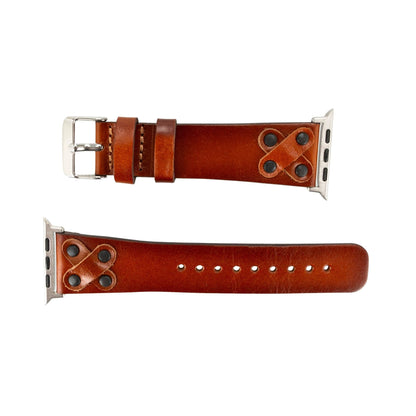 Hulett Leather Bands for Apple Watch 9, Ultra 2 & SE-2