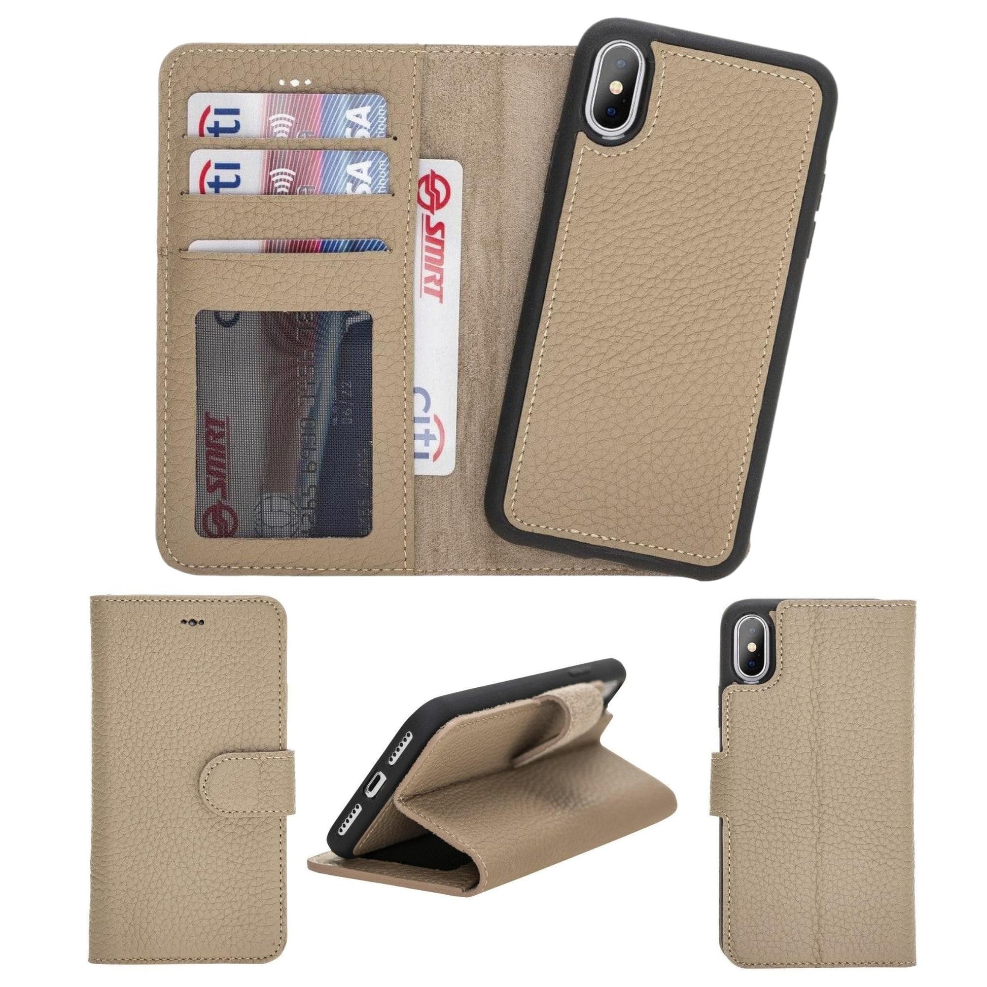 Casper iPhone X and XS Leather Wallet Case-18