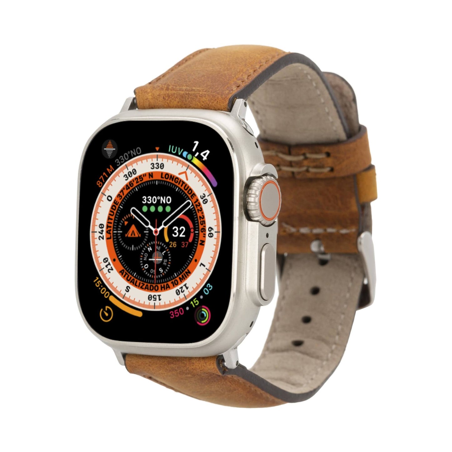 Jackson Leather Bands for Apple Watch 9, Ultra 2 & SE-7