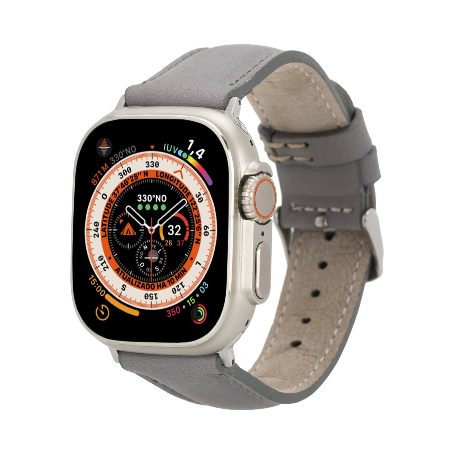 Jackson Leather Bands for Apple Watch 9, Ultra 2 & SE-9