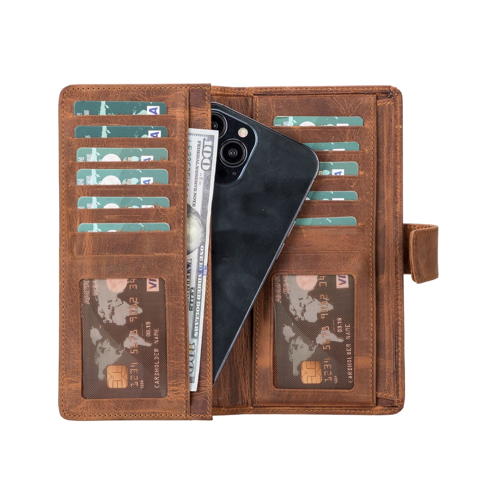 Lander Leather Phone Wallet and Multiple Card Holder for Women-0