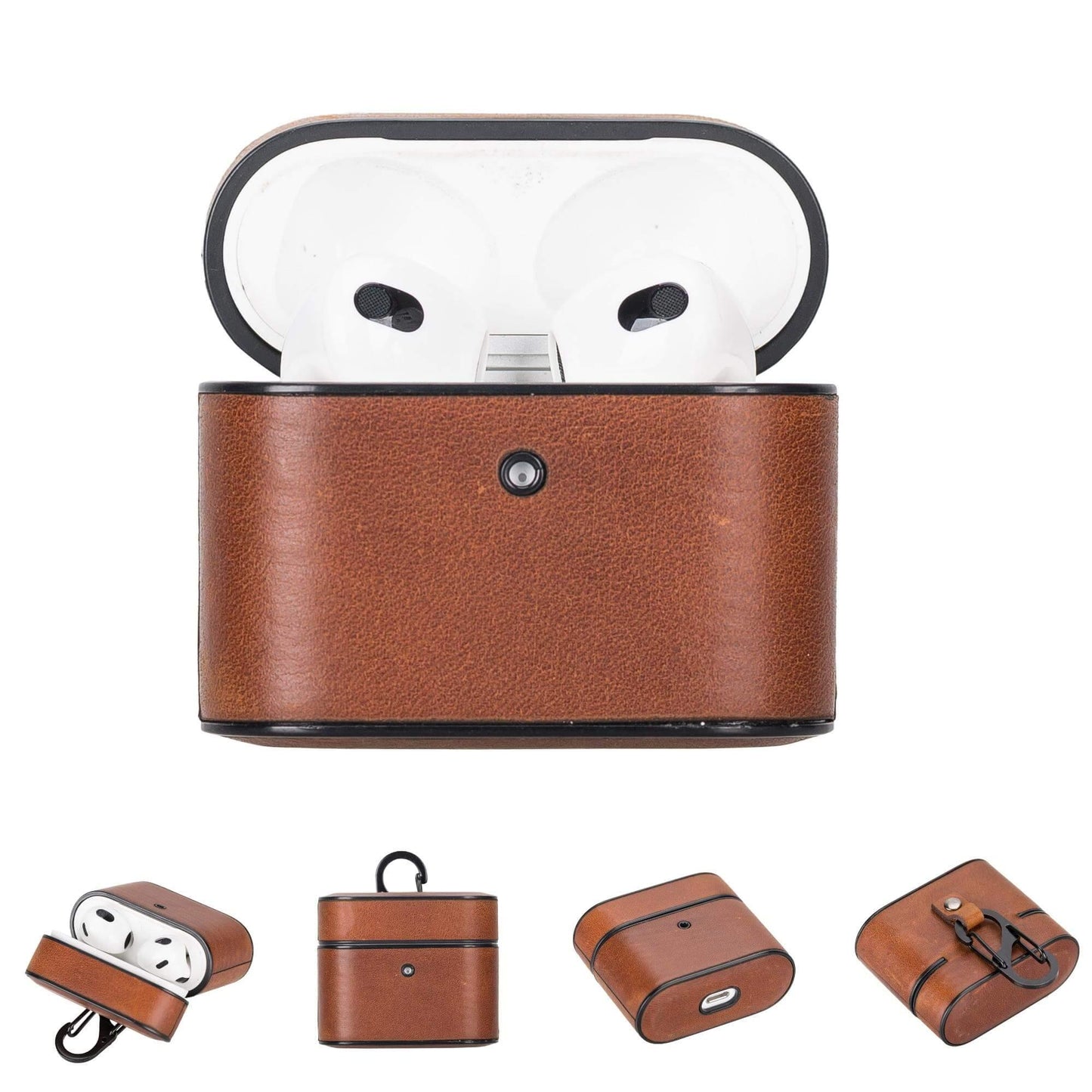 Laramie Leather Case for Apple AirPods 3-0