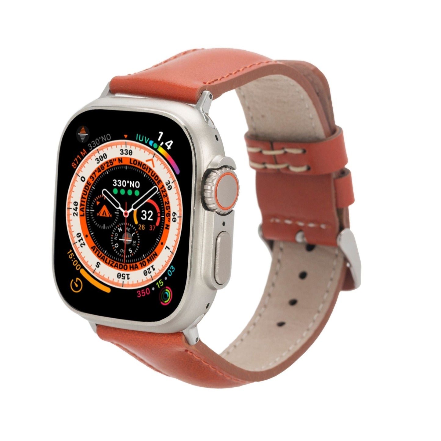 Moran Leather Bands for Apple Watch 9, Ultra 2 & SE-8