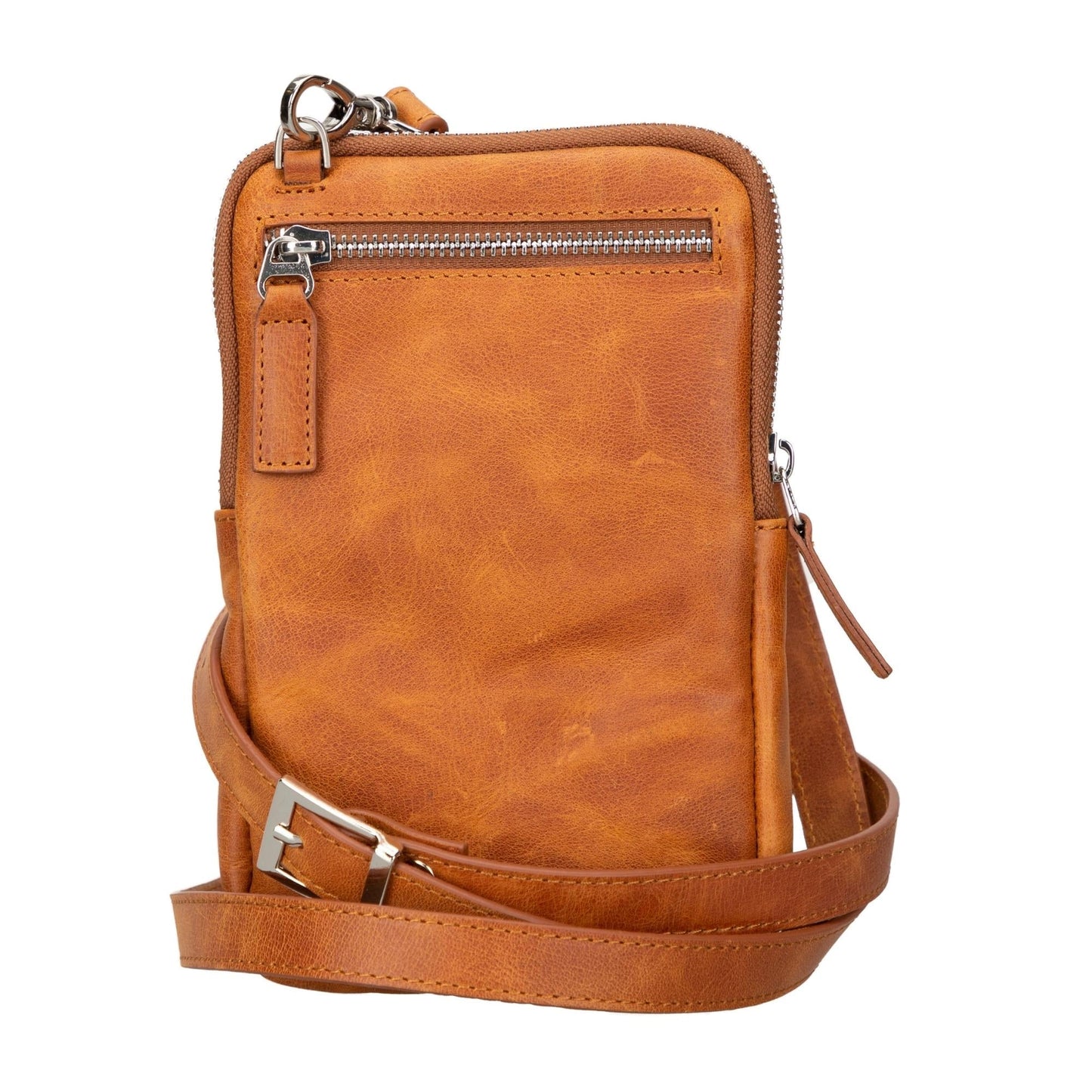 Niagara Leather Crossbody Phone Bag for Men-1