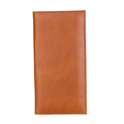 Ouray Handmade Full-Grain Leather Long Wallet for Men and Women-2