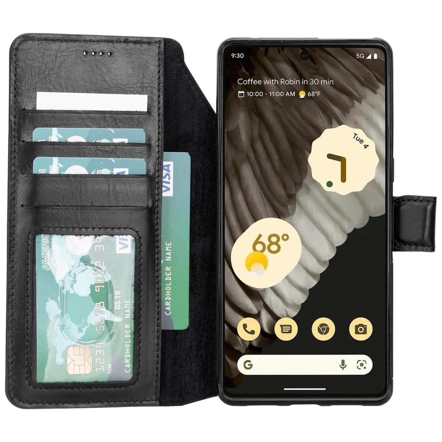 Sheridan Detachable Leather Google Pixel 8 Wallet Case-6