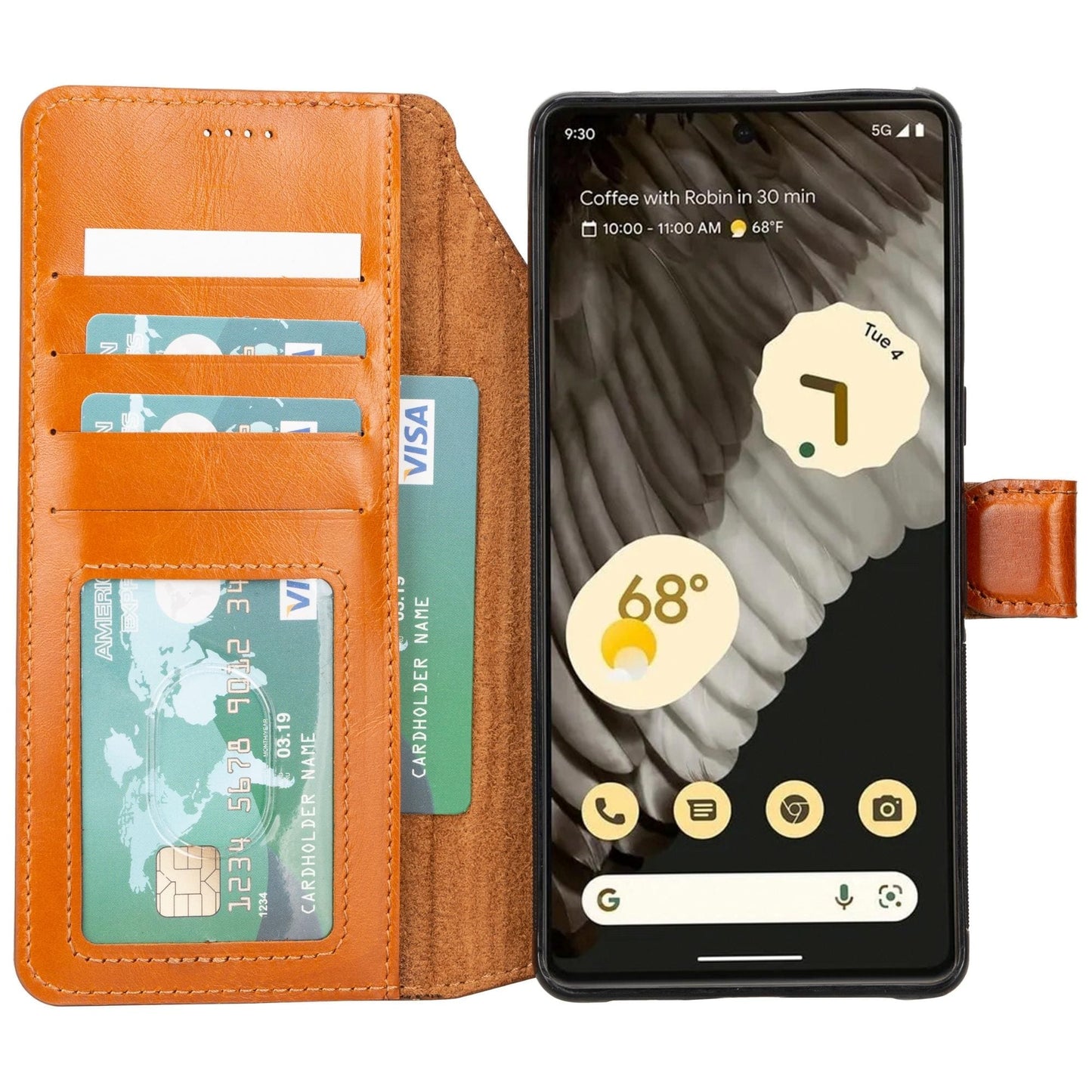 Sheridan Leather Detachable Wallet for Google Pixel 5-0