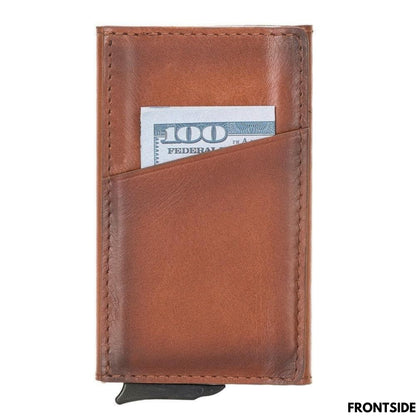 Telluride Leather Popup Cardholder for Men and Women-3