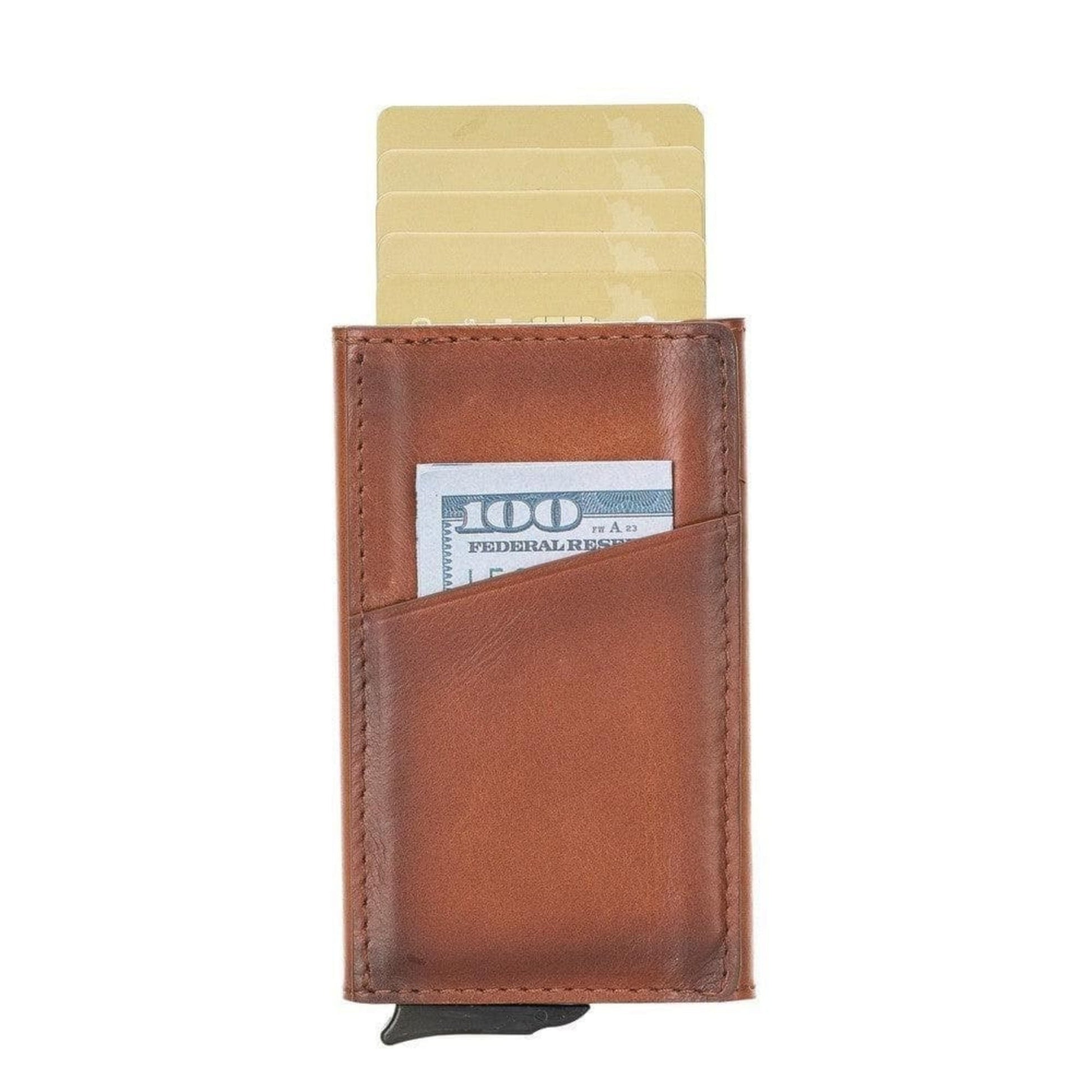 Telluride Leather Popup Cardholder for Men and Women-0