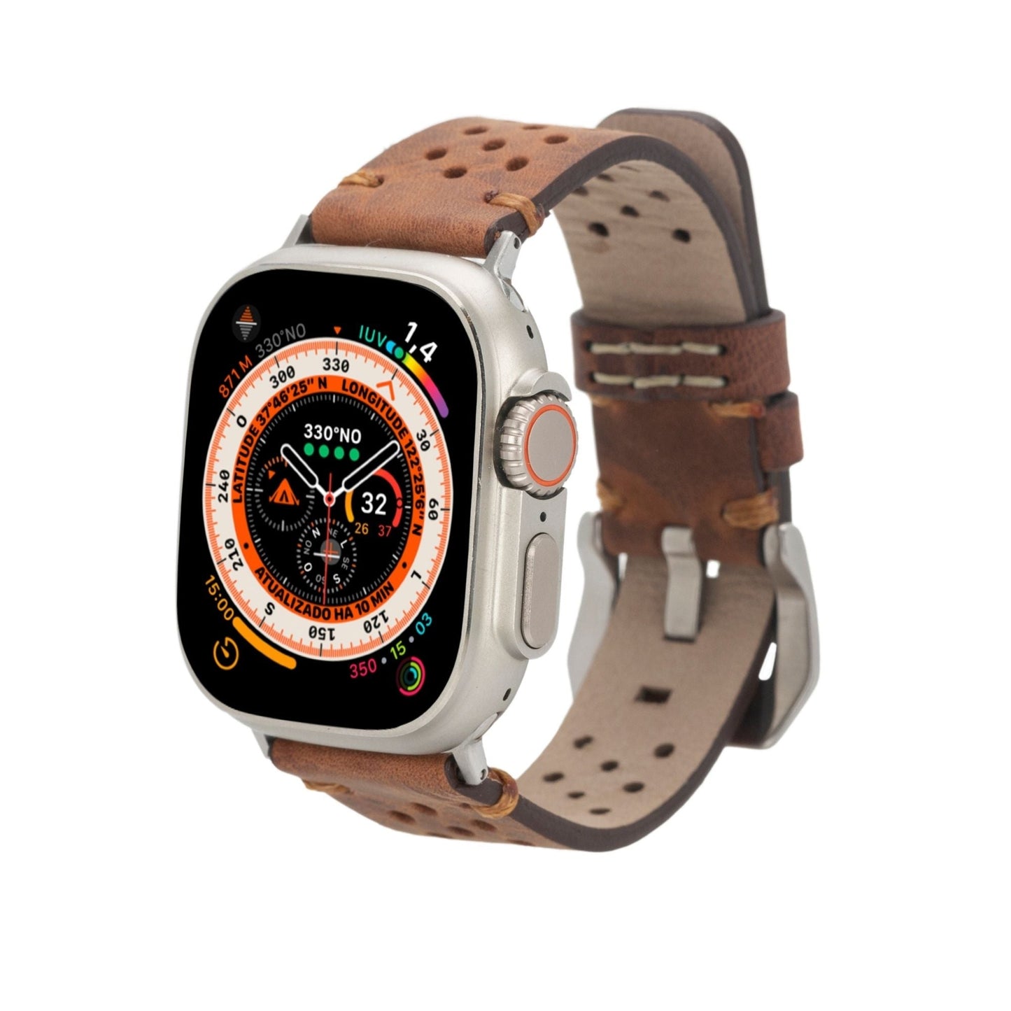 Teton Leather Bands for Apple Watch 9, Ultra 2 and SE-6
