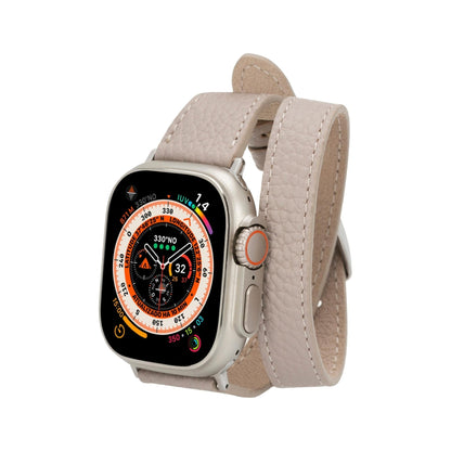 Vail Double Tour Leather Bands for Apple Watch 9, Ultra 2 and SE-11